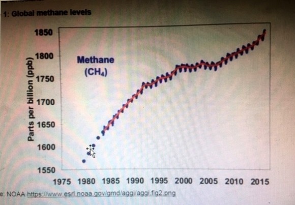 global ch4 levels